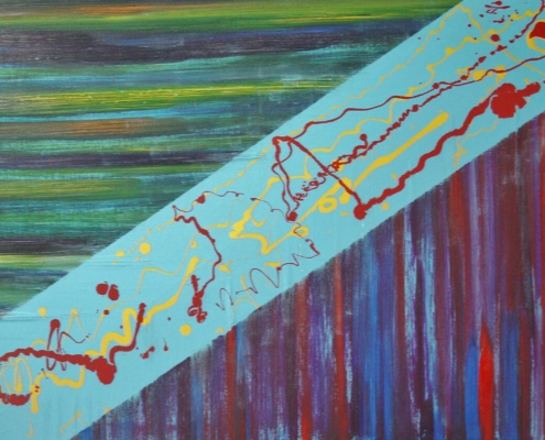 Contact IV. (oil on canvas 70x100)