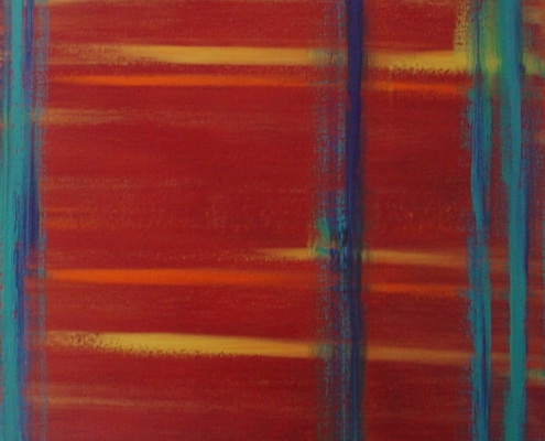 Contact VIII. (oil on canvas 70X100)