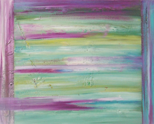 Contact XI. (oil on canvas 50X70)