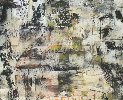 Explosion (mixed media on paper 50x70)