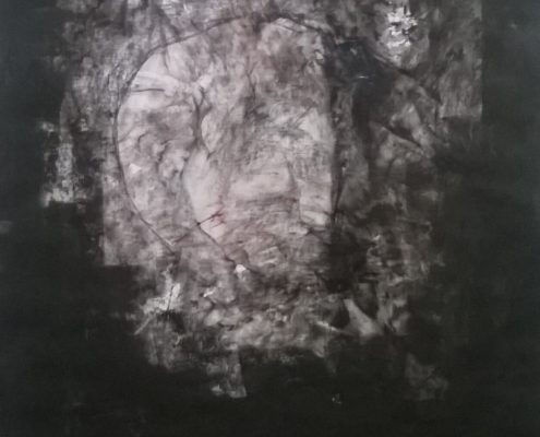 Meditation (mixed media on paper 50x70)