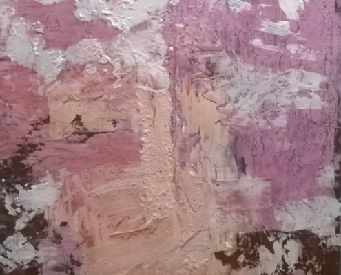 Scrolling (mixed media on paper 50x70)